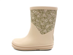 Wheat pale lilac flowers rubber boot Juno
